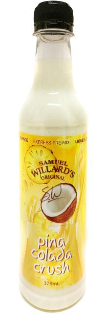 Samuel Willard's Pinacolada Crush Liqueur Pre-mix